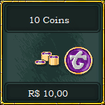 Pacote Bronze - 10 Tibia Coins.