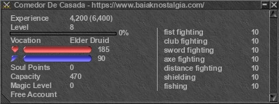 Signature for player Comedor De Casada