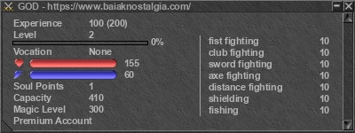 Signature for player GOD