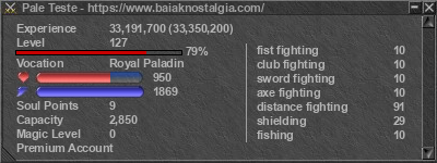 Signature for player Pale Teste