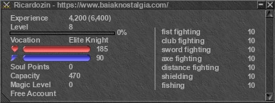 Signature for player Ricardozin